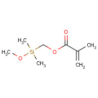 130771-16-3 (METHACRYLOXYMETHYL)DIMETHYLMETHOXYSILANE chemical structure