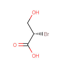 70671-46-4 (S)-(-)-2-Bromo-3-hydroxypropanoicacid chemical structure