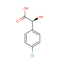 76496-63-4 (S)-4-CHLOROMANDELIC ACID chemical structure