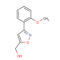 345967-78-4 [3-(2-METHOXY-PHENYL)-ISOXAZOL-5-YL]-METHANOL chemical structure