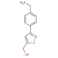 885273-68-7 [3-(4-ETHYL-PHENYL)-ISOXAZOL-5-YL]-METHANOL chemical structure