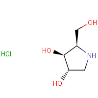 52019-89-3 1,4-DIDEOXY-1,4-IMINO-D-XYLITOL HYDROCHLORIDE chemical structure