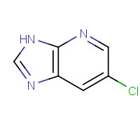 21422-66-2 1H-IMIDAZO[4,5-B]PYRIDINE, 6-CHLORO- chemical structure