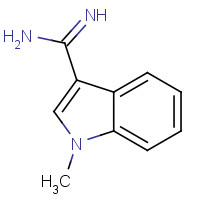 730237-52-2 1-METHYLINDOLE-3-CARBOXAMIDINE chemical structure