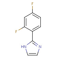 885278-05-7 2-(2,4-DIFLUORO-PHENYL)-1H-IMIDAZOLE chemical structure
