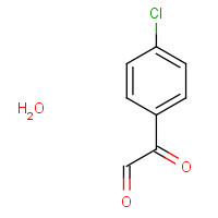 859932-64-2 2-(4-chlorophenyl)-2-oxoacetaldehyde hydrate chemical structure