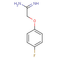 284029-62-5 2-(4-FLUORO-PHENOXY)-ACETAMIDINE chemical structure
