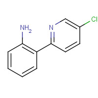 885277-20-3 2-(5-CHLORO-PYRIDIN-2-YL)-PHENYLAMINE chemical structure