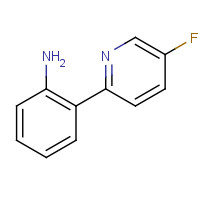 885277-17-8 2-(5-FLUORO-PYRIDIN-2-YL)-PHENYLAMINE chemical structure