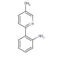 885277-33-8 2-(5-METHYL-PYRIDIN-2-YL)-PHENYLAMINE chemical structure
