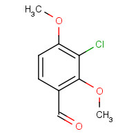 72482-14-5 2,4-DIMETHOXY-3-CHLOROBENZALDEHYDE chemical structure