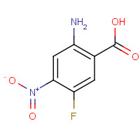 174566-51-9 2-AMINO-5-FLUORO-4-NITROBENZOIC ACID chemical structure