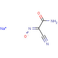 34968-50-8 2-CYANO-2-HYDROXYIMINOACETAMIDE SODIUM SALT chemical structure