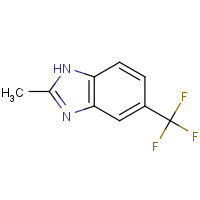 6742-82-1 2-METHYL-5-TRIFLUOROMETHYL-1H-BENZIMIDAZOLE chemical structure