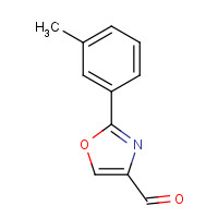 154136-89-7 2-M-TOLYL-OXAZOLE-4-CARBALDEHYDE chemical structure