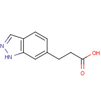885271-23-8 3-(1H-Indazol-6-yl)propanoic acid chemical structure