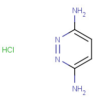 135710-45-1 3,6-PYRIDAZINEDIAMINE, MONOHYDROCHLORIDE chemical structure