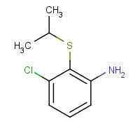 179104-32-6 3-CHLORO-2-(ISOPROPYLTHIO)ANILINE chemical structure