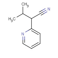 32081-58-6 3-METHYL-2-PYRIDIN-2-YL-BUTYRONITRILE chemical structure