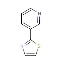 53911-41-4 3-THIAZOL-2-YL-PYRIDINE chemical structure