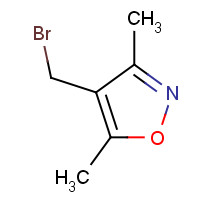 53257-32-2 4-(BROMOMETHYL)-3,5-DIMETHYLISOXAZOLE chemical structure