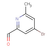 448906-71-6 4-BROMO-6-METHYL-PYRIDINE-2-CARBALDEHYDE chemical structure