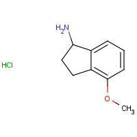 41566-80-7 4-METHOXY-INDAN-1-YLAMINE HYDROCHLORIDE chemical structure