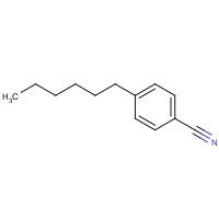 29147-95-3 4-N-HEXYLBENZONITRILE chemical structure