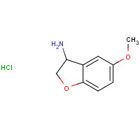 109926-36-5 5-METHOXY-2,3-DIHYDRO-BENZOFURAN-3-YLAMINE HYDROCHLORIDE chemical structure