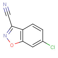 52046-83-0 6-CHLOROBENZO[D]ISOXAZOLE-3-CARBONITRILE chemical structure