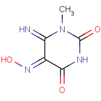 58537-54-5 6-IMINO-5-ISONITROSO-1-METHYLURACIL chemical structure