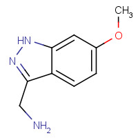 885271-66-9 6-METHOXY-1H-INDAZOL-3-YL-METHYLAMINE chemical structure