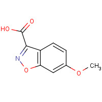 28691-48-7 6-METHOXYBENZO[D]ISOXAZOLE-3-CARBOXYLIC ACID chemical structure
