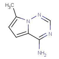 885270-28-0 7-Methylpyrrolo[1,2-f][1,2,4]triazin-4-amine chemical structure