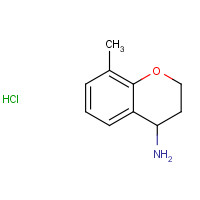 191608-12-5 8-METHYL-CHROMAN-4-YLAMINE HYDROCHLORIDE chemical structure