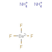12430-98-7 AMMONIUM BERYLLIUM FLUORIDE chemical structure