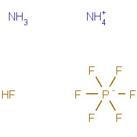 23319-39-3 AMMONIUM HEXAFLUOROPHOSPHATE FLUORIDE chemical structure