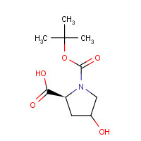 946610-68-0 BOC-D-HYP-OH chemical structure