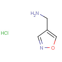 173850-71-0 C-ISOXAZOL-4-YL-METHYLAMINE HYDROCHLORIDE chemical structure