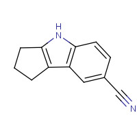 628294-80-4 CYCLOPENT[B]INDOLE-7-CARBONITRILE, 1,2,3,4-TETRAHYDRO- chemical structure