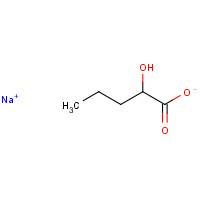 84176-70-5 DL-A-HYDROXY-N-VALERIC ACID SODIUM SALT chemical structure