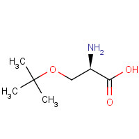 18783-53-4 H-D-SER(TBU)-OH chemical structure