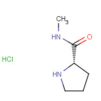 33208-98-9 H-PRO-NHCH3 HCL chemical structure