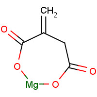 69064-18-2 ITACONIC ACID, MAGNESIUM SALT chemical structure