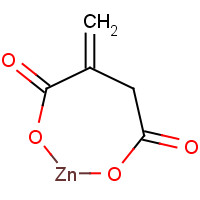 64723-16-6 ITACONIC ACID, ZINC SALT chemical structure