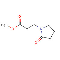 24299-77-2 METHYL 3-(2-OXOPYRROLIDIN-1-YL) PROPANOATE chemical structure