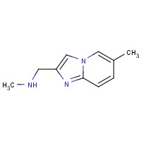 886363-03-7 METHYL-(6-METHYL-IMIDAZO[1,2-A]PYRIDIN-2-YLMETHYL)-AMINE chemical structure
