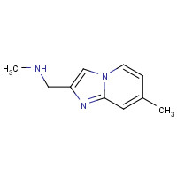 886363-05-9 METHYL-(7-METHYL-IMIDAZO[1,2-A]PYRIDIN-2-YLMETHYL)-AMINE chemical structure