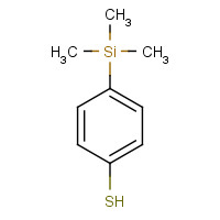 17882-12-1 P-(TRIMETHYLSILYL)BENZENETHIOL chemical structure