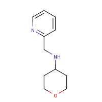 885277-45-2 PYRIDIN-2-YLMETHYL-(TETRAHYDRO-PYRAN-4-YL)-AMINE chemical structure